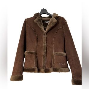Mudd Jacket Faux Suede